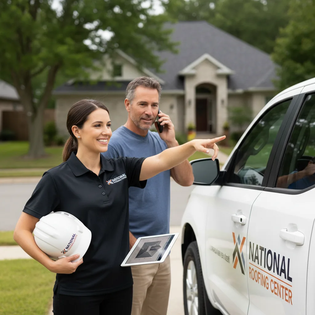 National Roofing Center customer support in North Chili